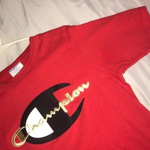 Red Champion Shirt